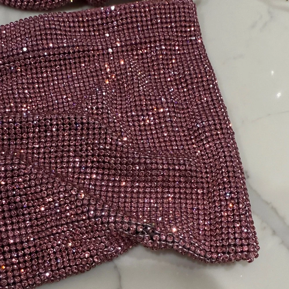 Cult Gaia Hera Nano Rhinestone Shoulder bag - Picture 3 of 4